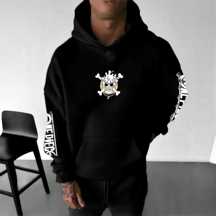 Unisex Anime Graphic Streetwear Vintage Hoodie