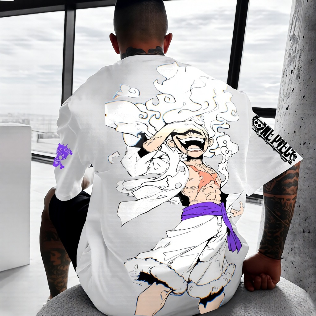 Unisex Anime Inspired Vintage T-Shirt