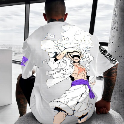 Unisex Anime Inspired Vintage T-Shirt