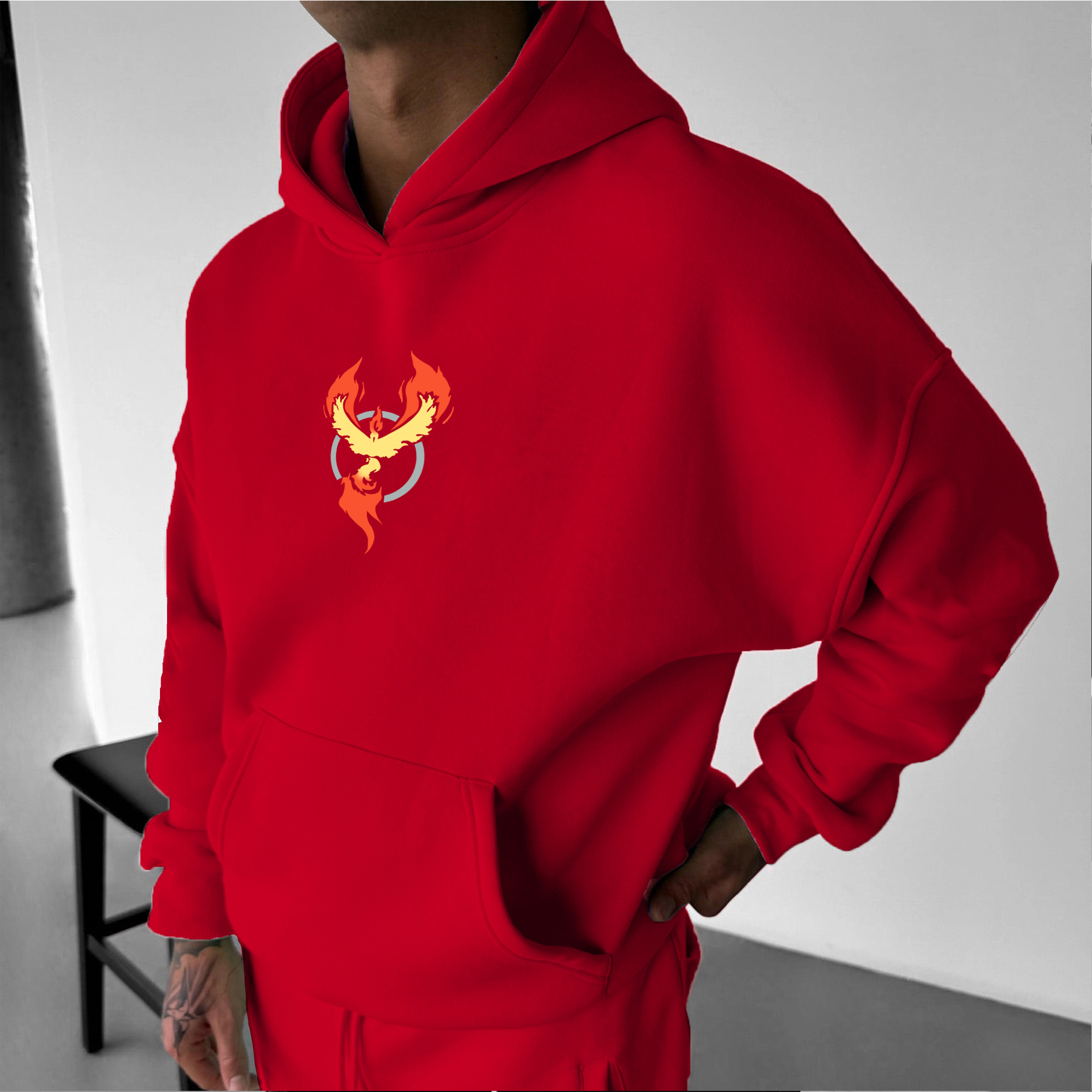 Unisex Anime Graphic Streetwear Vintage Hoodie-AnimeClothe