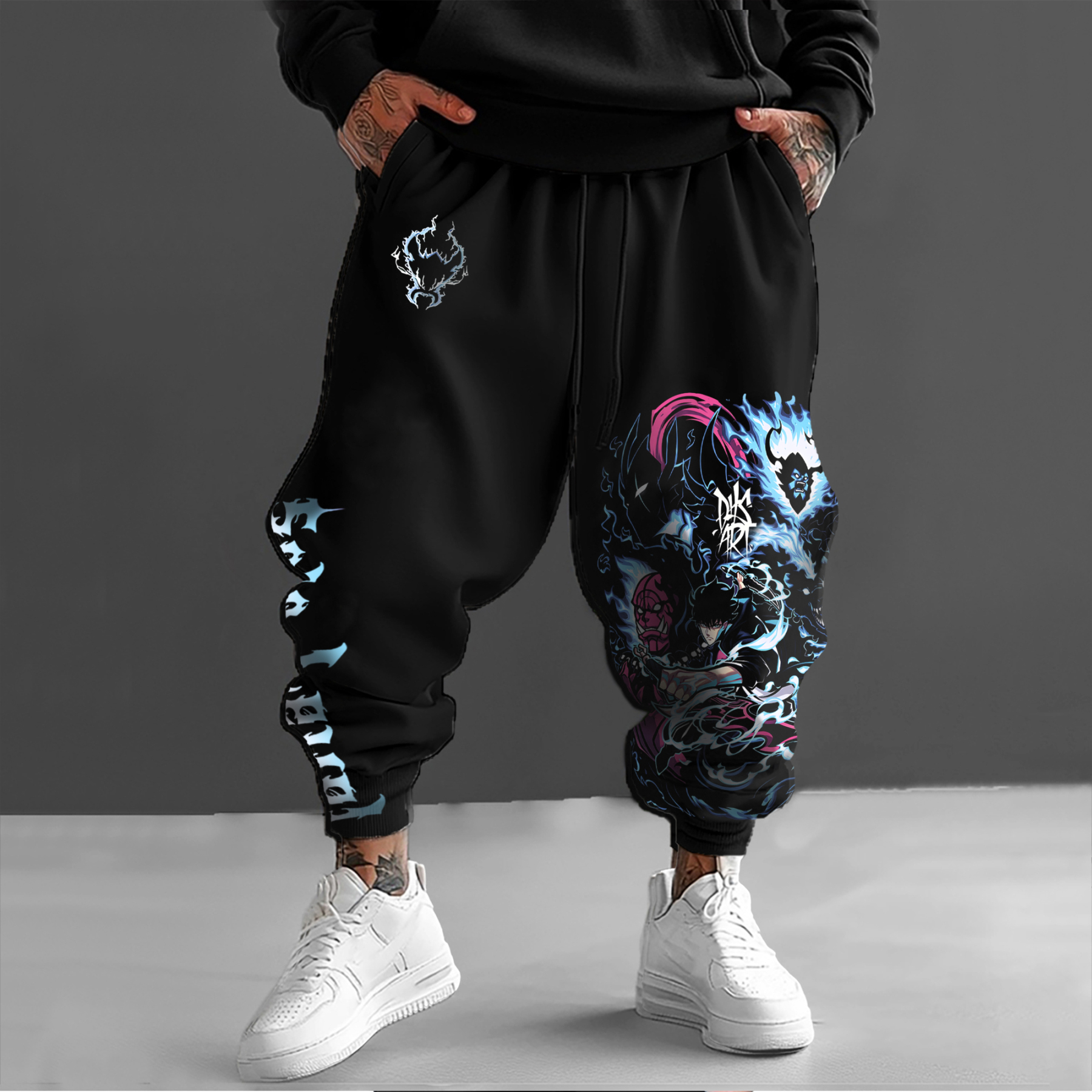 Unisex Casual Anime Streetwear Pants