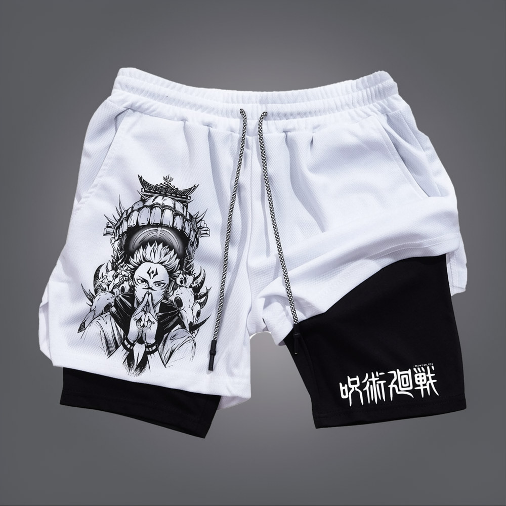 Jujutsu Kaisen Anime Theme Cartoon Print Pure shorts