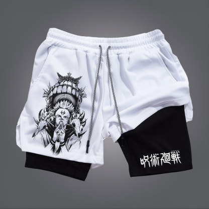 Jujutsu Kaisen Anime Theme Cartoon Print Pure shorts