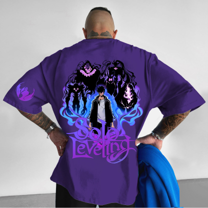 Unisex Anime Inspired Vintage T-Shirt-AnimeClothe