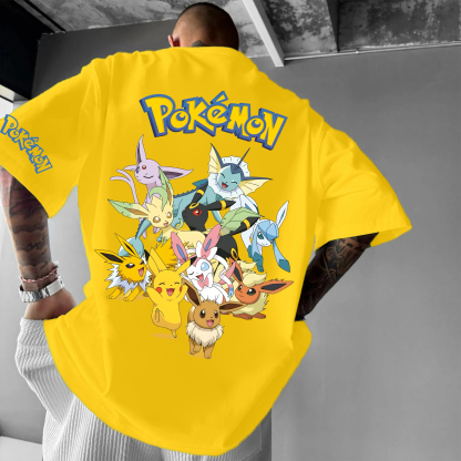 Unisex Anime Inspired Vintage T-Shirt-AnimeClothe