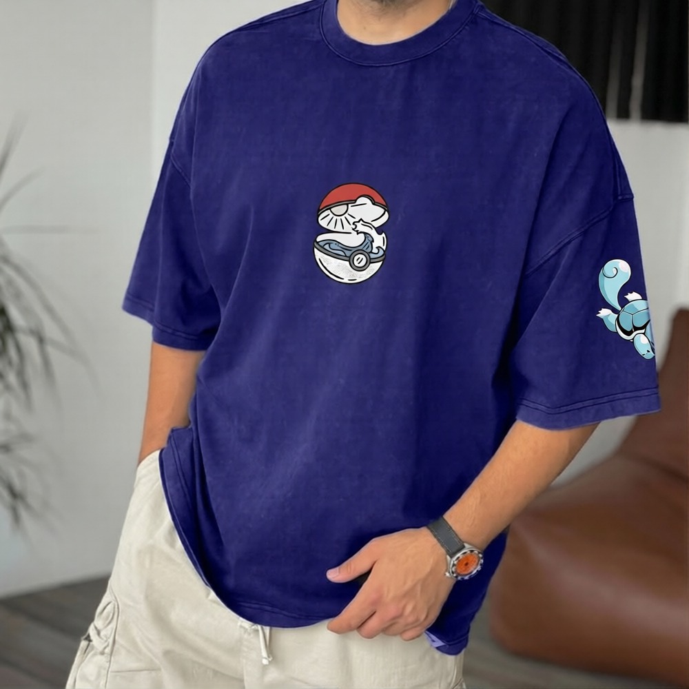 Unisex Anime Inspired Vintage T-Shirt