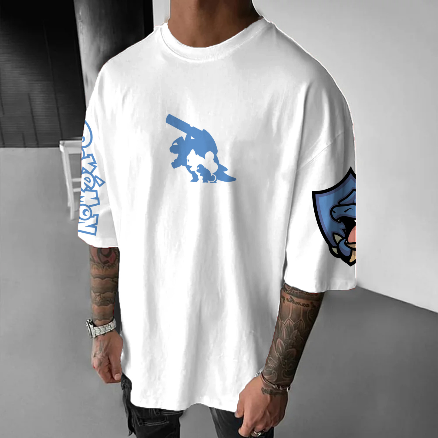 Unisex   Anime Inspired Vintage T-Shirt-AnimeClothe