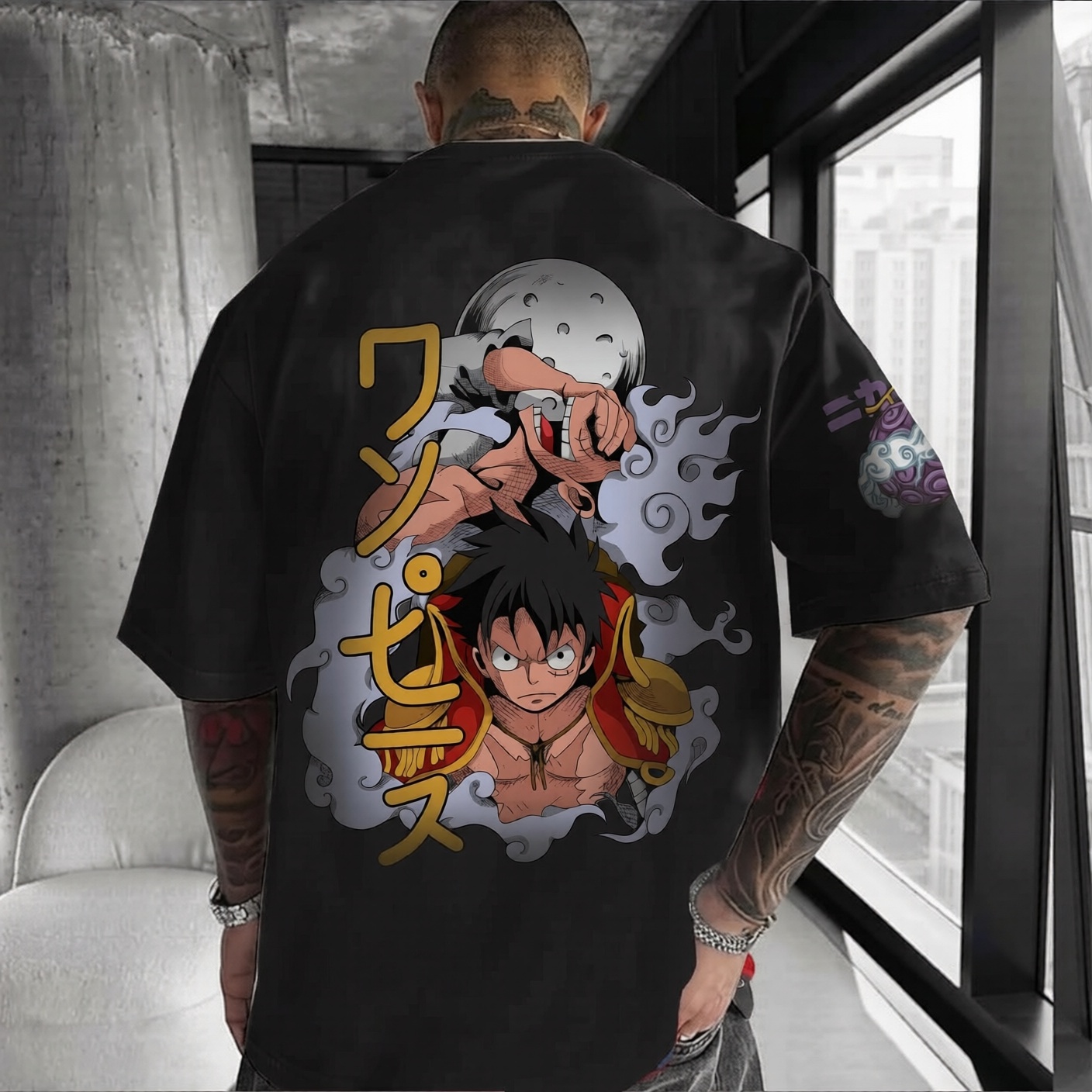 Unisex Anime Inspired Vintage T-Shirt