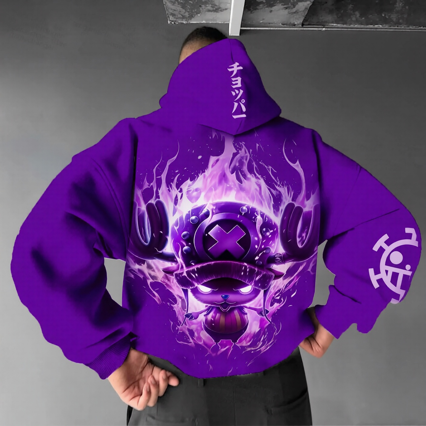 Unisex Anime Graphic Streetwear Vintage Hoodie
