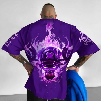 Unisex Anime Inspired Vintage T-Shirt
