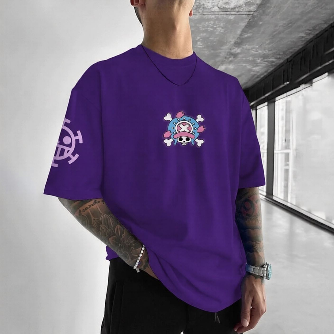 Unisex Anime Inspired Vintage T-Shirt