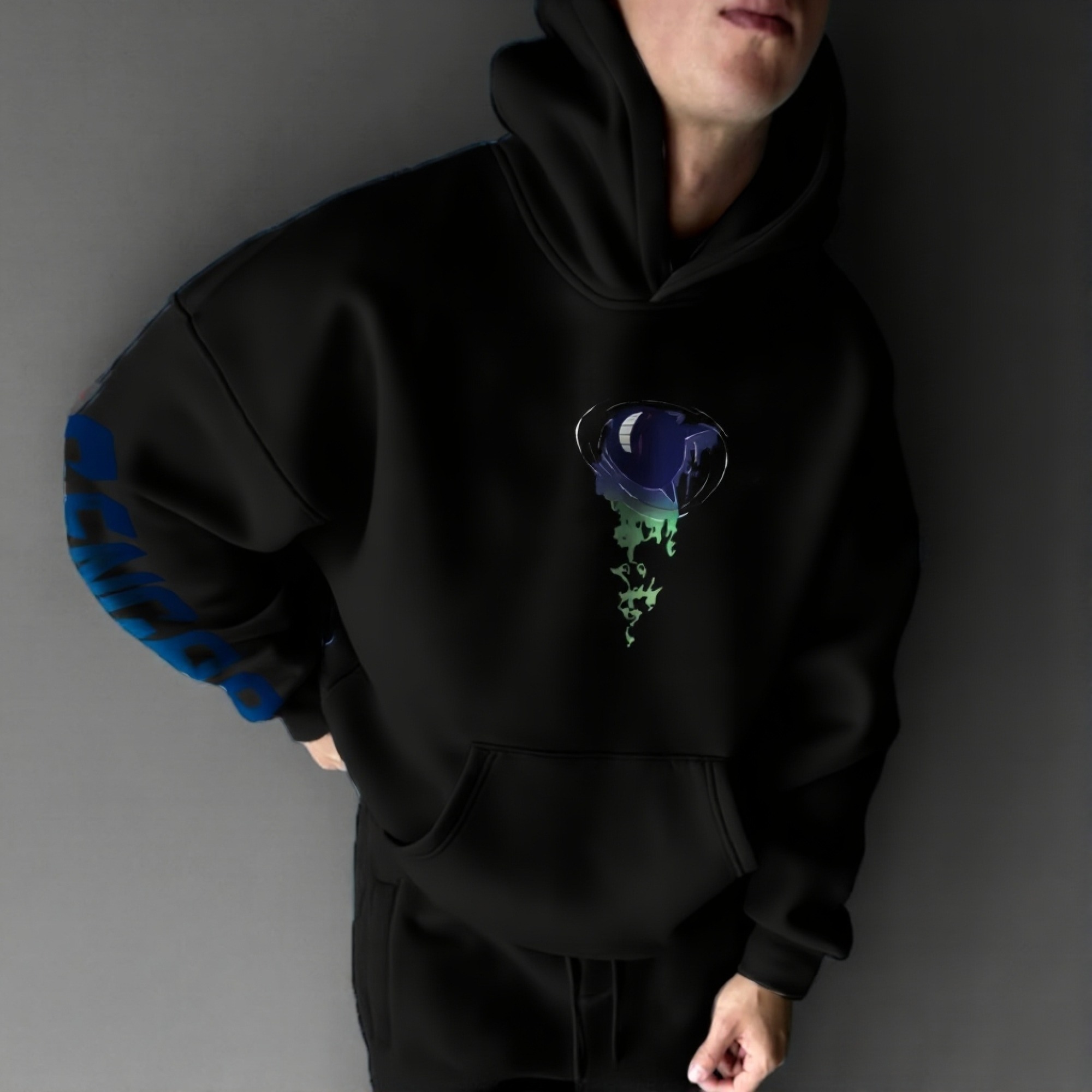 Pokémon Unisex Anime Gengar Hoodie
