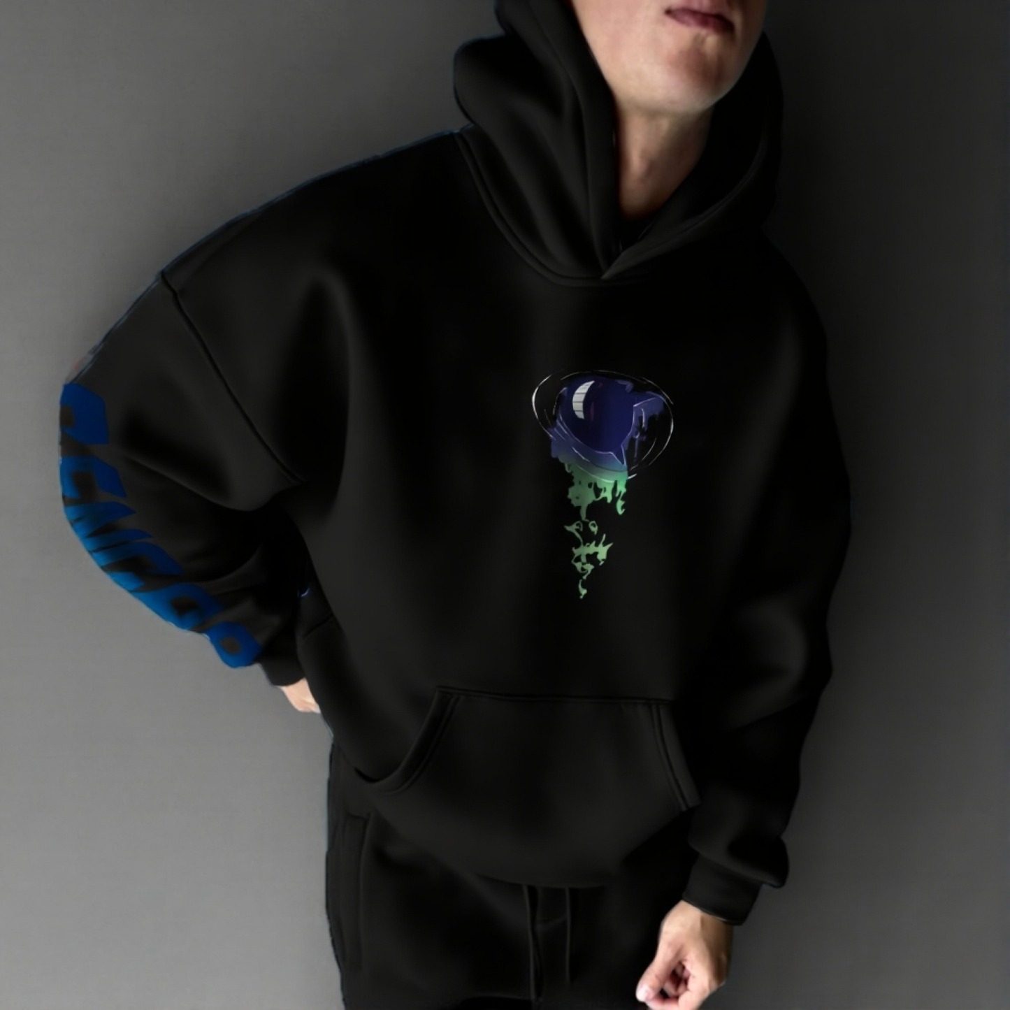 Pokémon Unisex Anime Gengar Hoodie