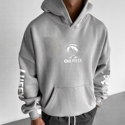 Unisex Anime Graphic Streetwear Vintage Hoodie