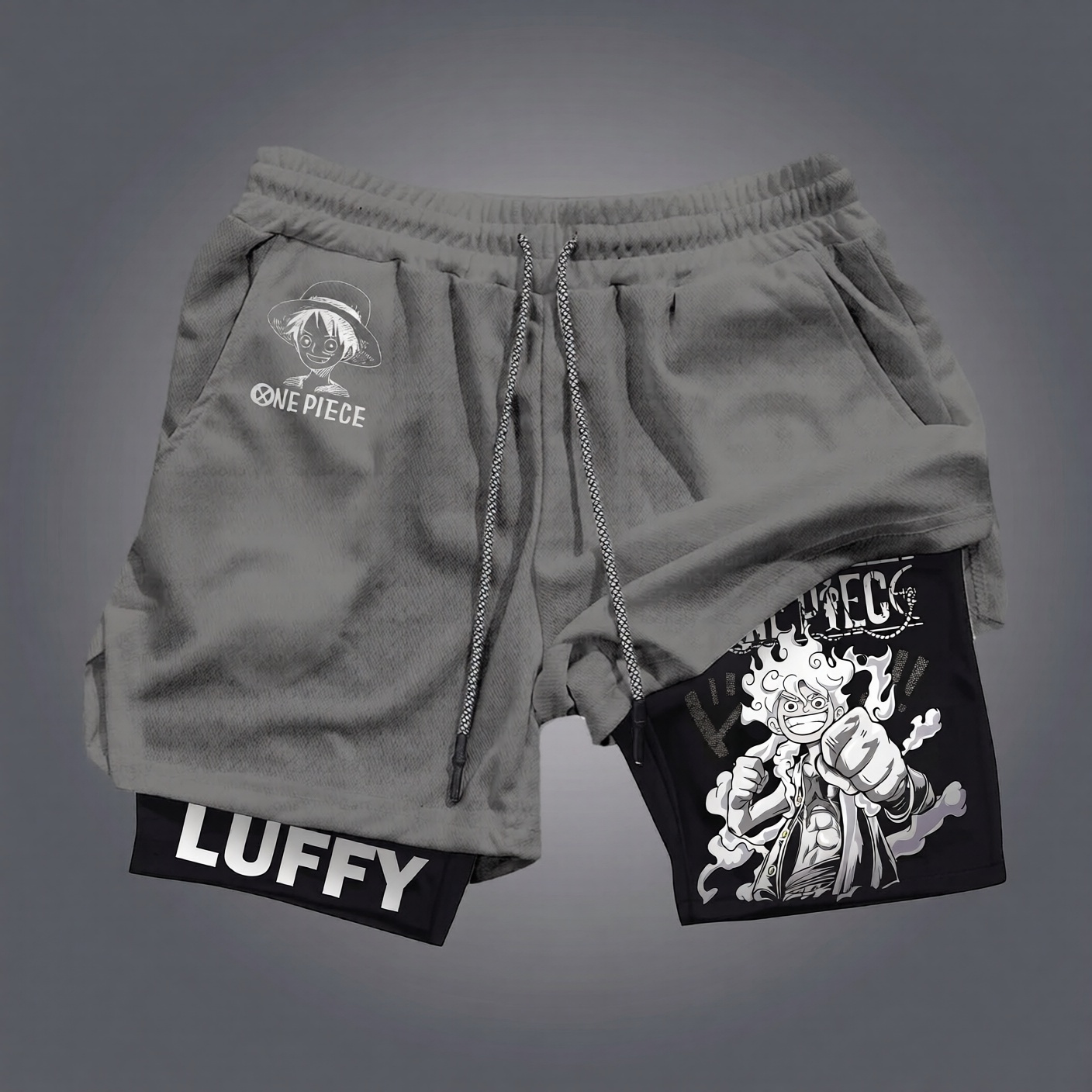 Unisex  Casual Anime Streetwear Shorts