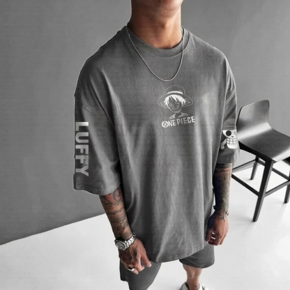 Unisex Anime Inspired Vintage T-Shirt