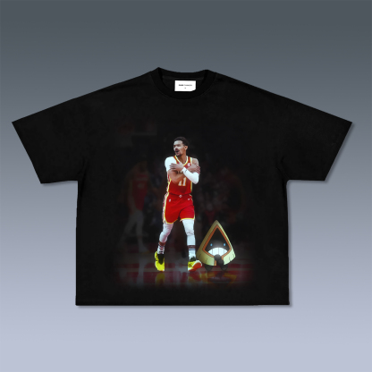 Unisex Vintage Tee丨 Trae Young-AnimeClothe