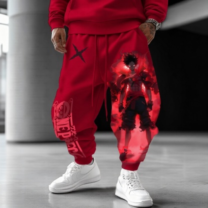 Unisex Anime Inspired Vintage Pants