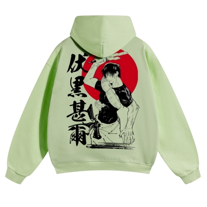 Unisex Casual Anime Print Hoodie-AnimeClothe