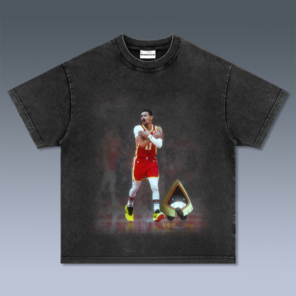 Unisex Vintage Tee丨 Trae Young-AnimeClothe