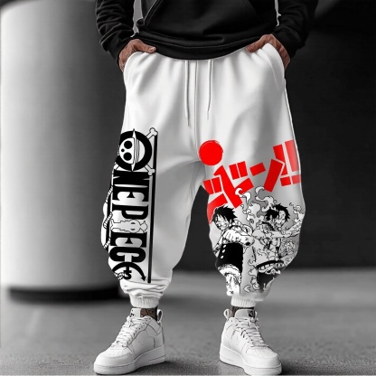Unisex Anime Inspired Vintage Pants