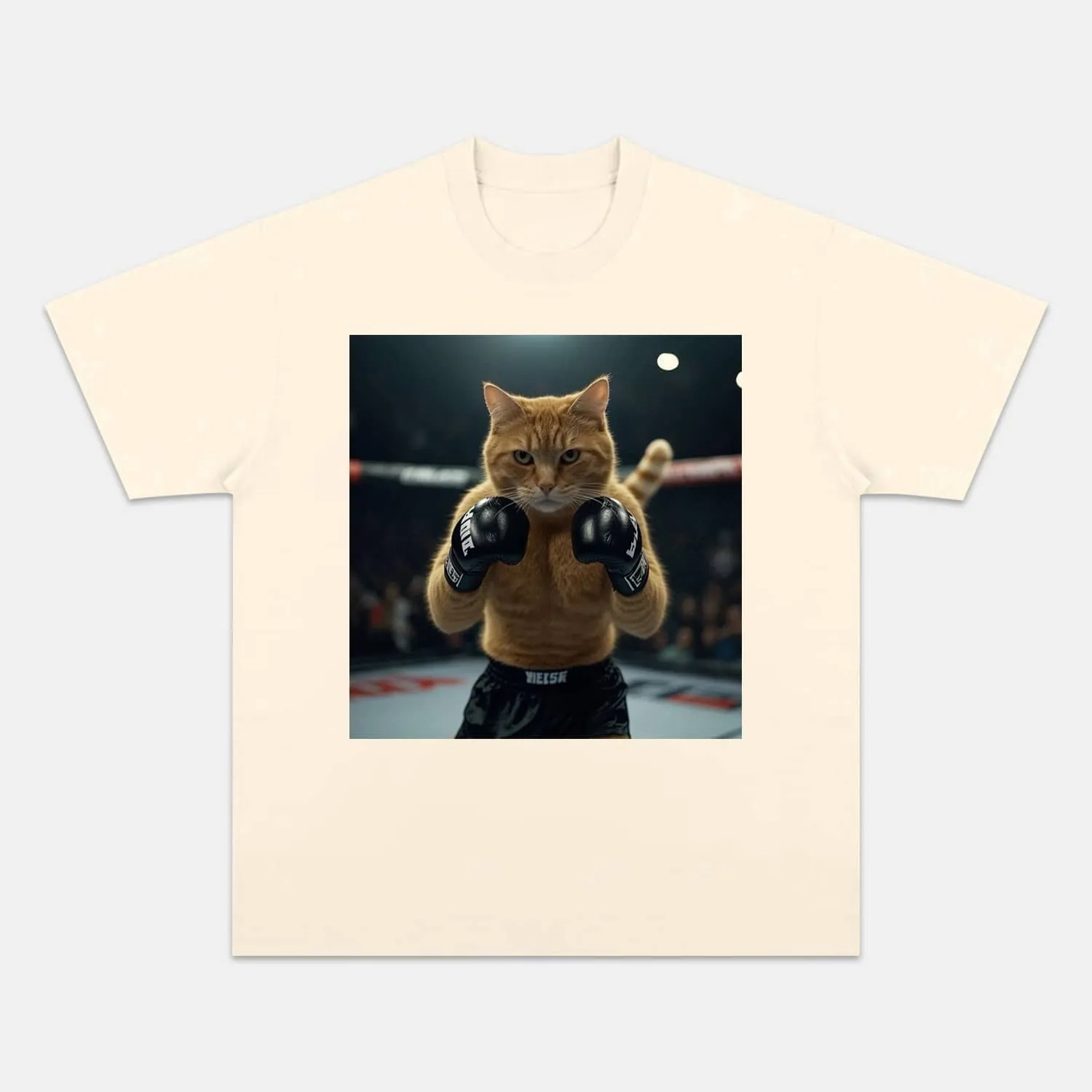 UFC FIGHTER CAT TEE-ComicClothe