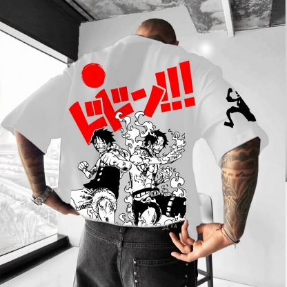 Unisex Anime Inspired Vintage T-Shirt