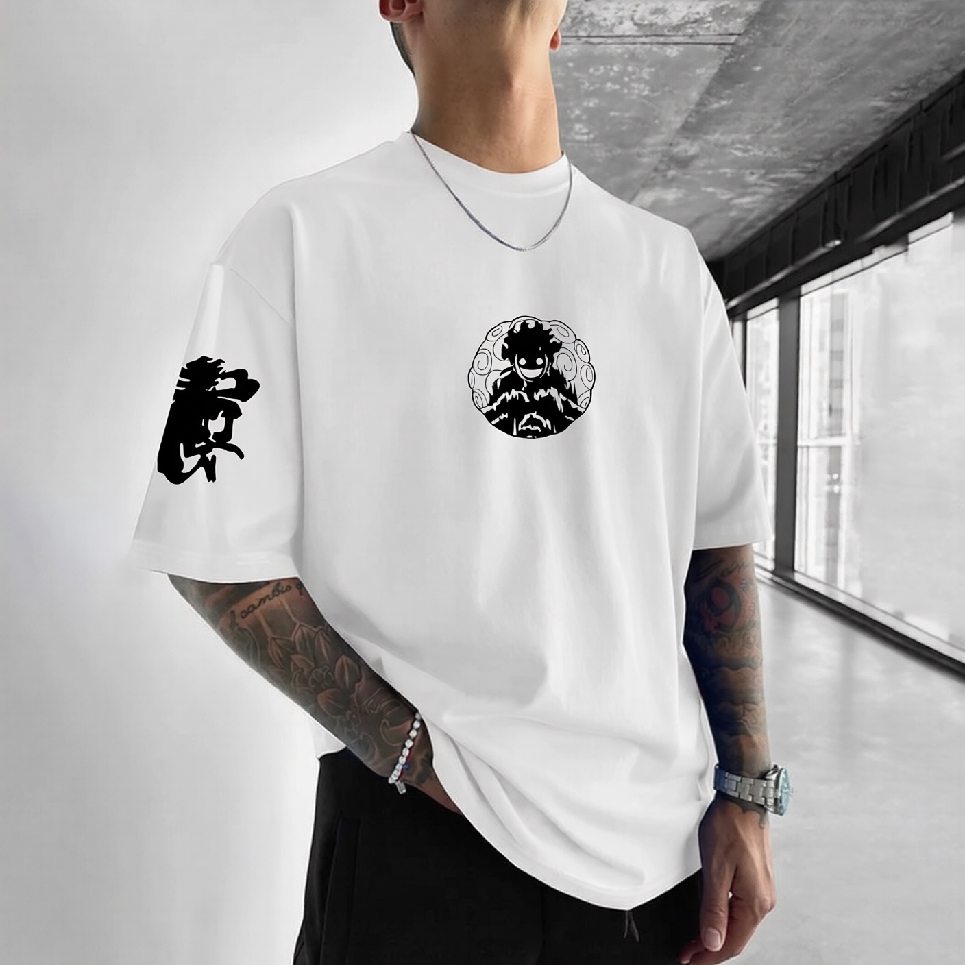 Unisex Anime Inspired Vintage T-Shirt
