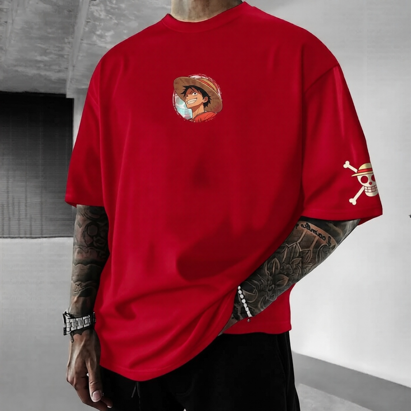 Unisex Anime Inspired Vintage T-Shirt