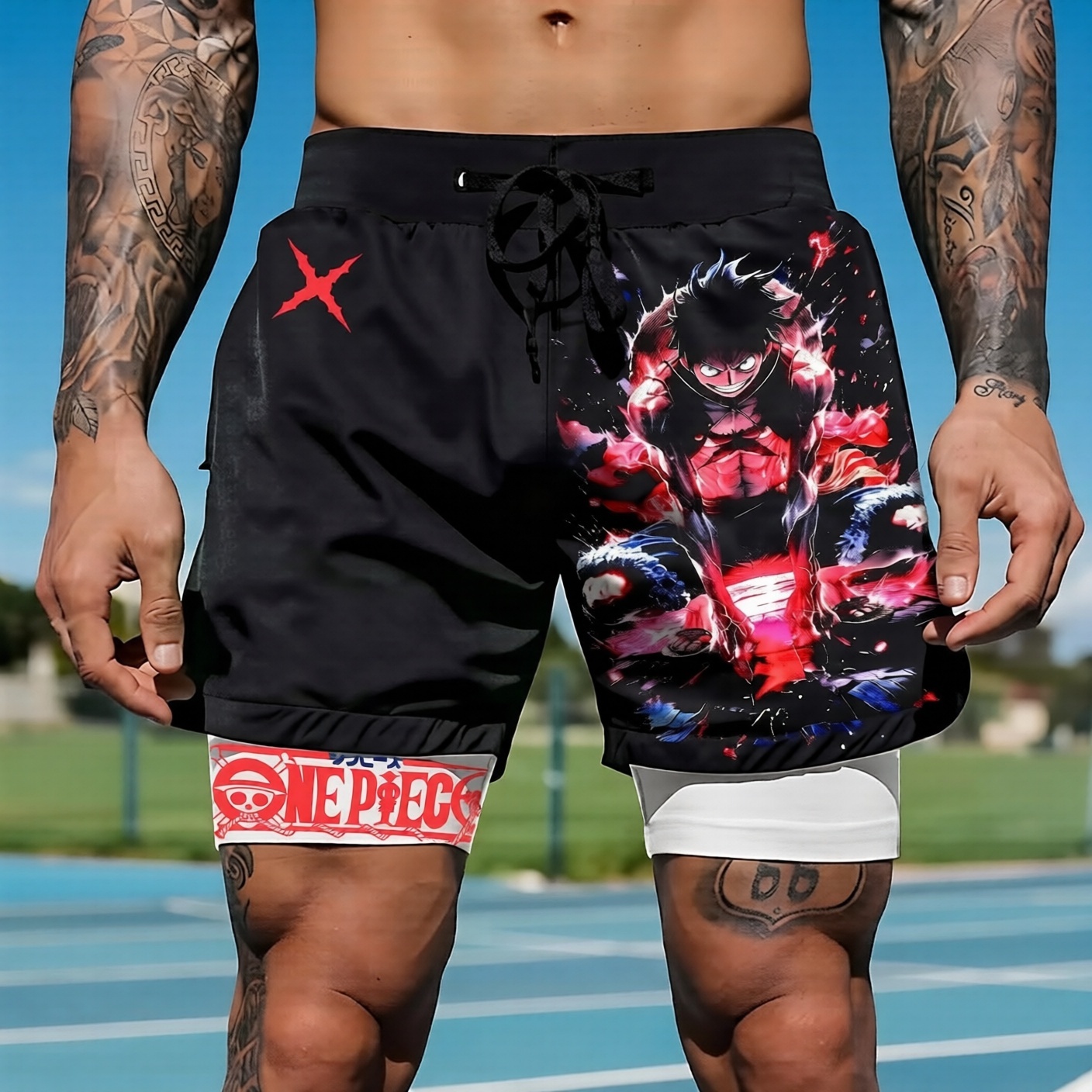 Unisex “Pokémon” Casual Anime Streetwear Shorts