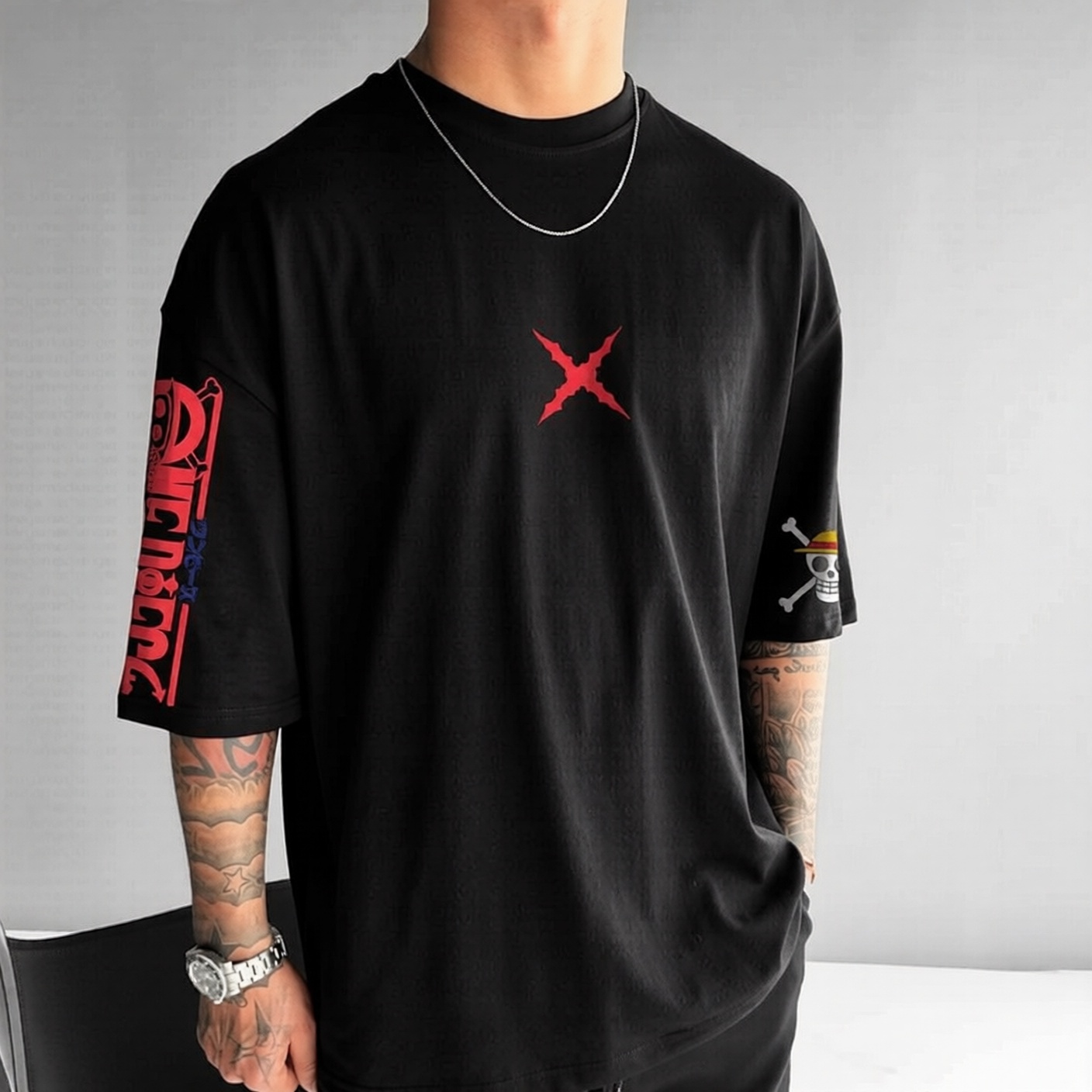Unisex Anime Inspired Vintage T-Shirt