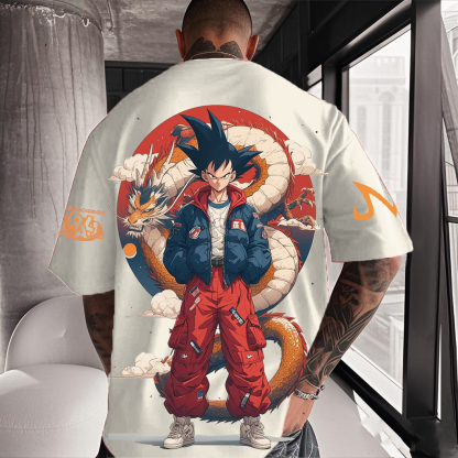Anime Inspired Vintage Streetwear Unisex T-Shirt