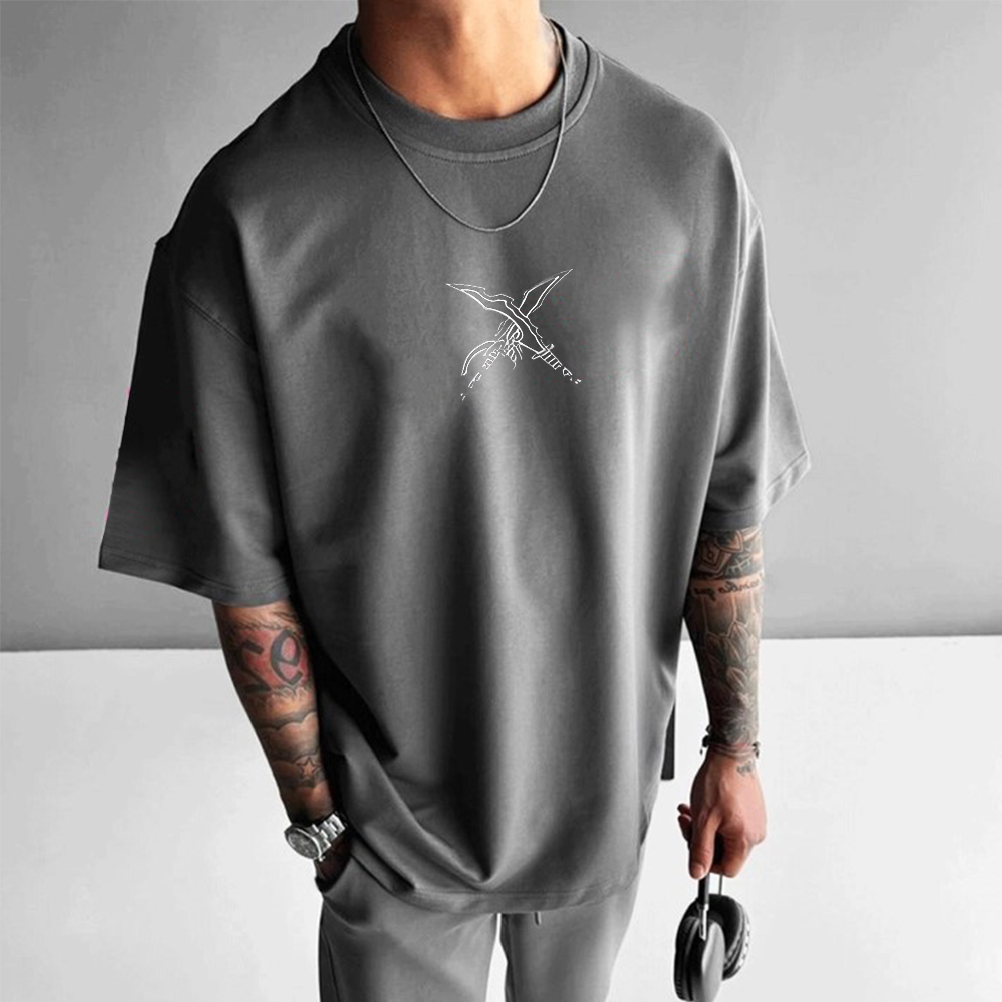 Unisex Anime Inspired Vintage T-Shirt-AnimeClothe