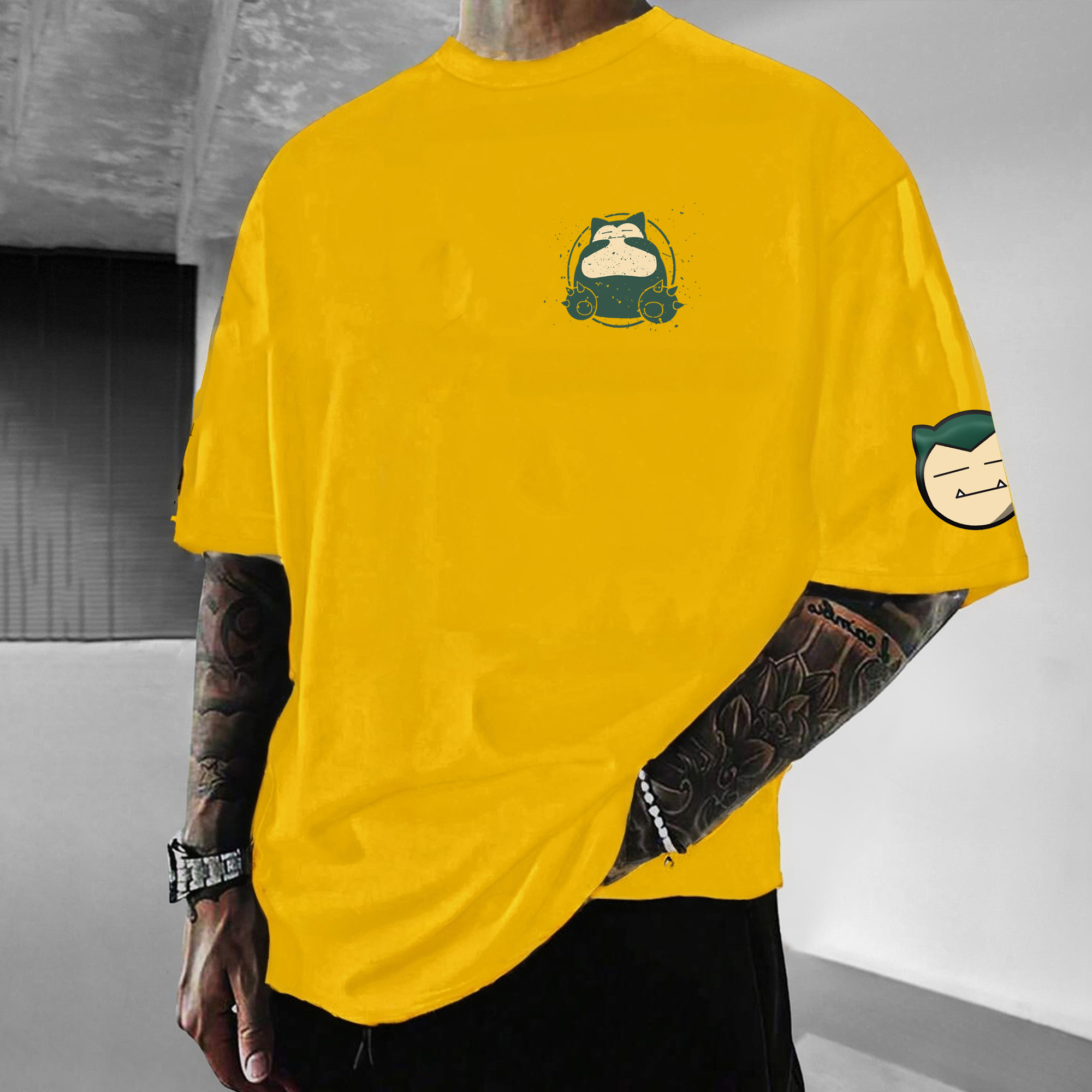 Unisex   Anime Inspired Vintage T-Shirt-AnimeClothe