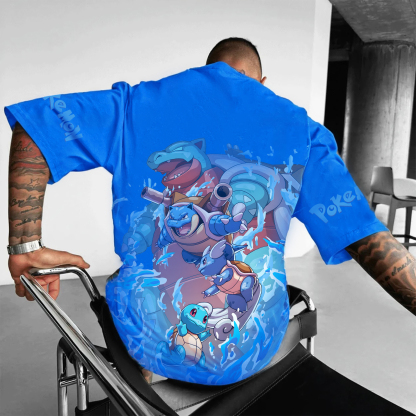 Unisex   Anime Inspired Vintage T-Shirt-AnimeClothe