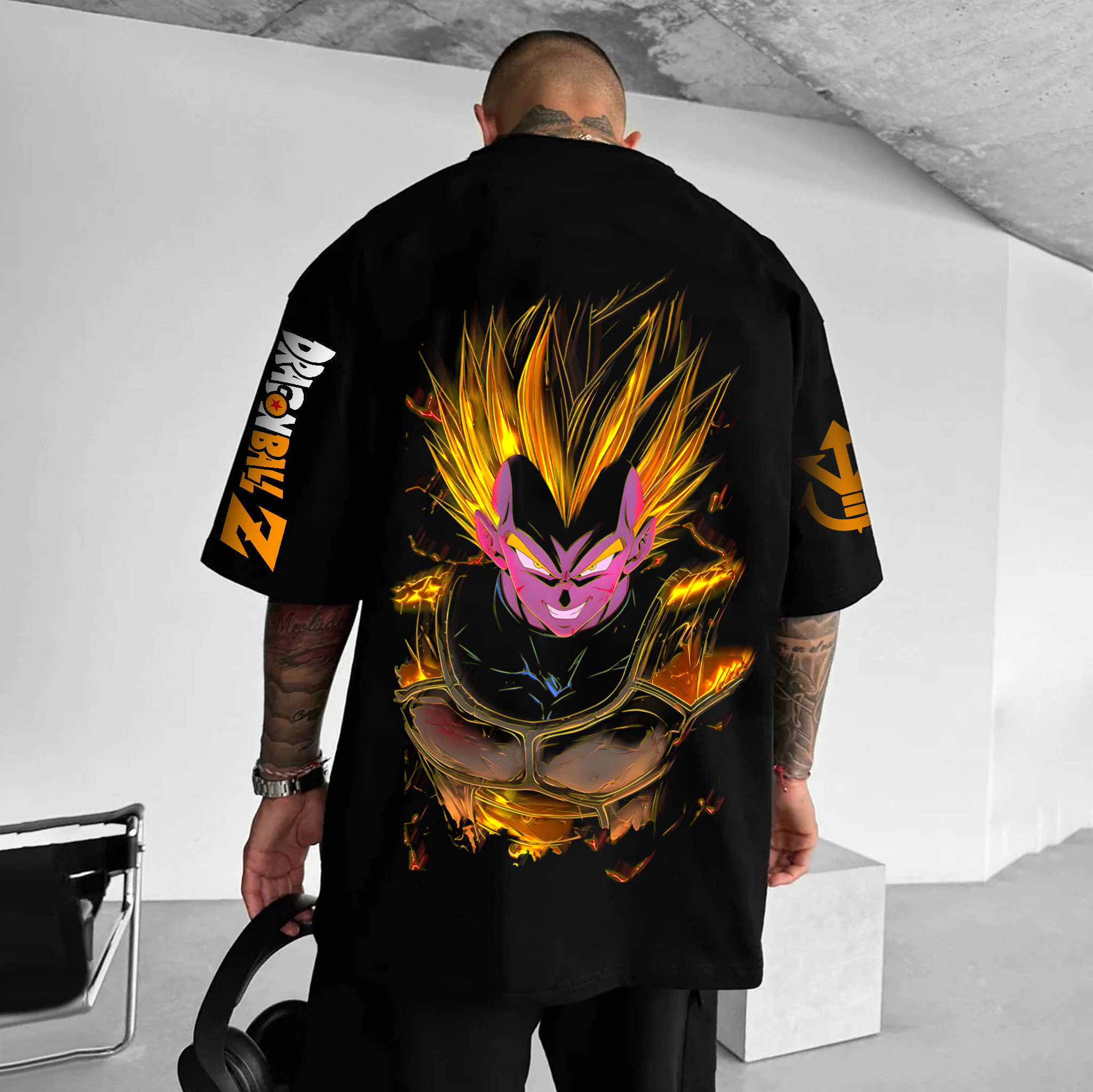 Unisex Anime Inspired Vintage T-Shirt-AnimeClothe