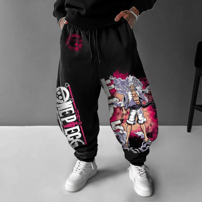 Unisex Anime Inspired Vintage Pants
