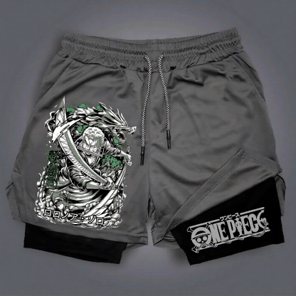 Unisex  Casual Anime Streetwear Shorts