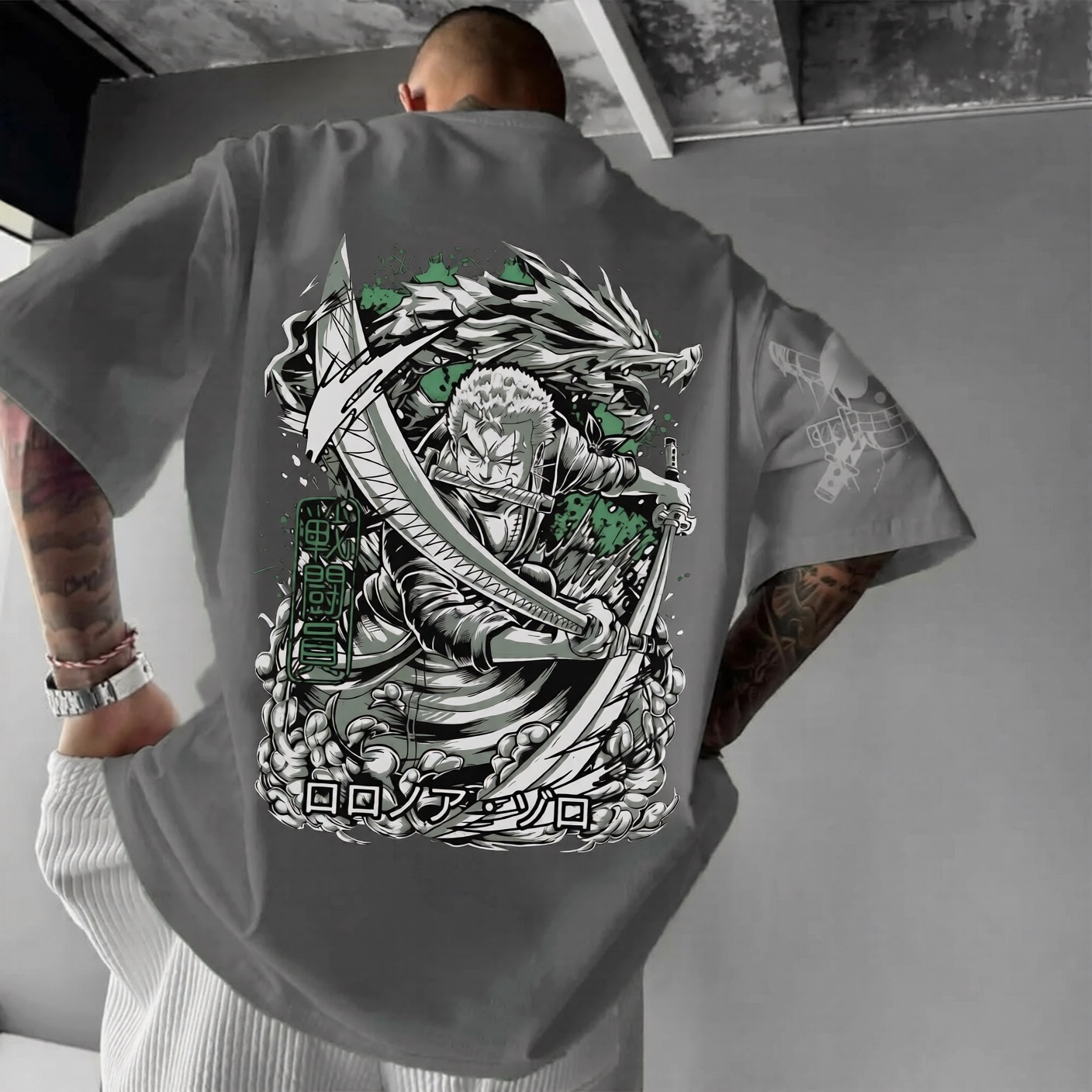 Unisex Anime Inspired Vintage T-Shirt