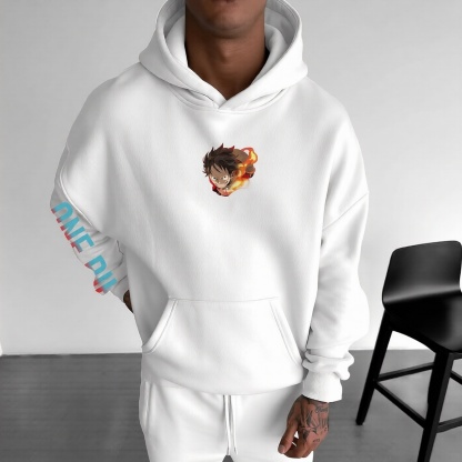 Unisex Anime Graphic Streetwear Vintage Hoodie