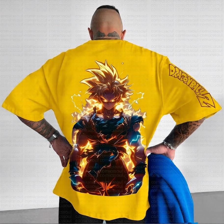 Unisex Anime Inspired Vintage T-Shirt