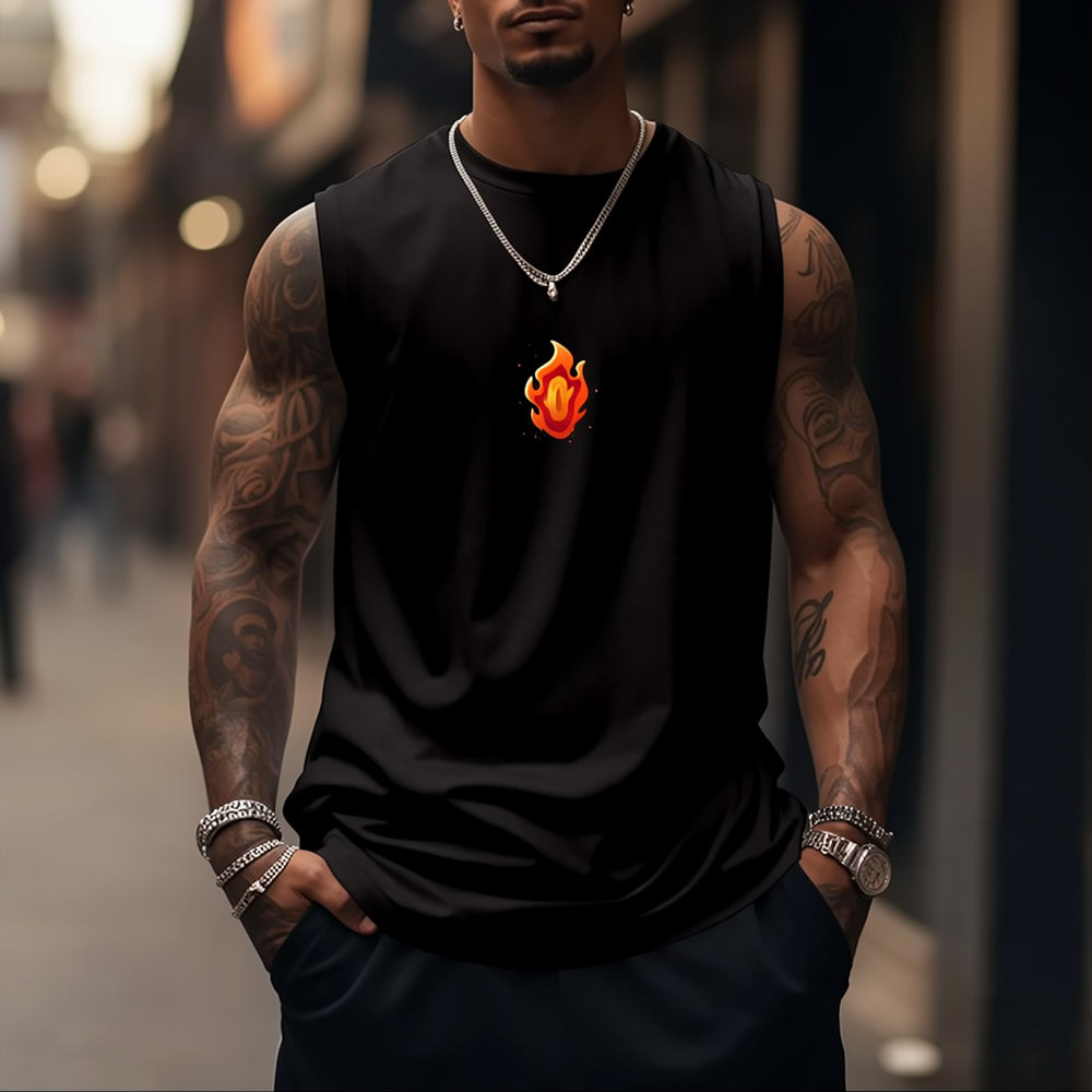 Unisex Demon Slayer Casual Anime  Tank Top
