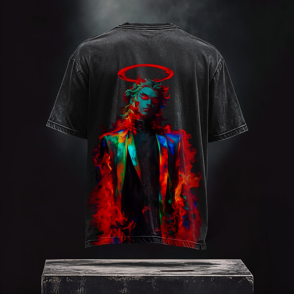 Unisex  Demon Slayer Anime Inspired Vintage T-Shirt