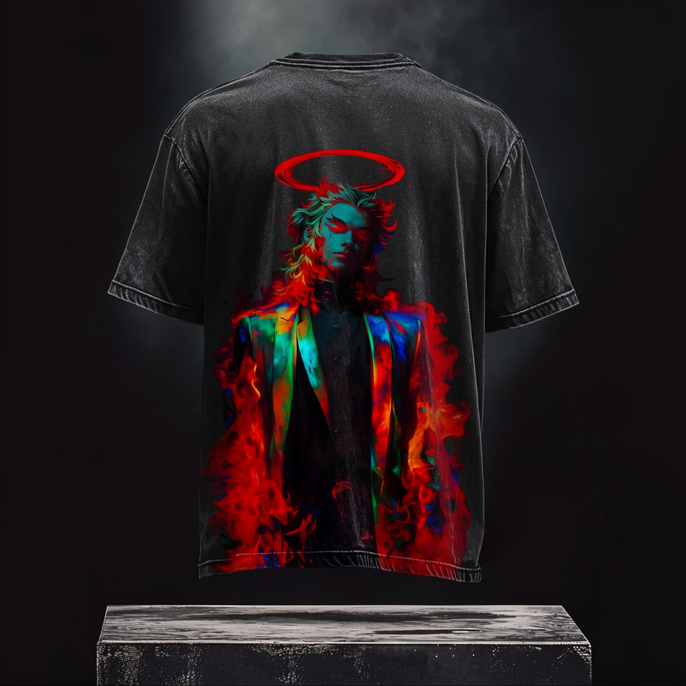 Unisex Anime Inspired Vintage T-Shirt