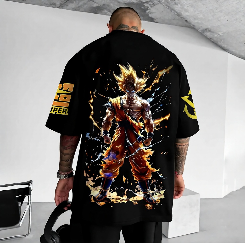 Unisex Anime Inspired Vintage T-Shirt