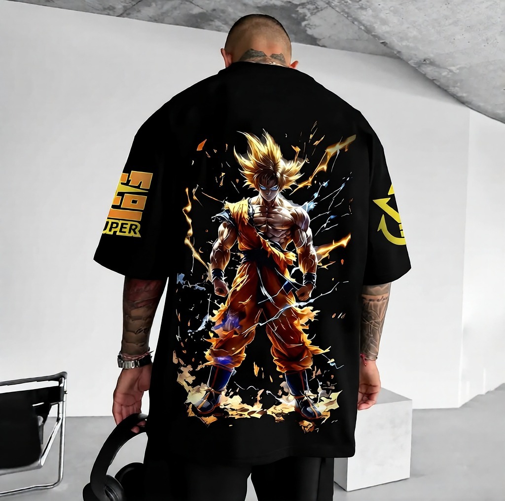 Unisex Anime Inspired Vintage T-Shirt