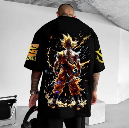 Unisex Anime Inspired Vintage T-Shirt