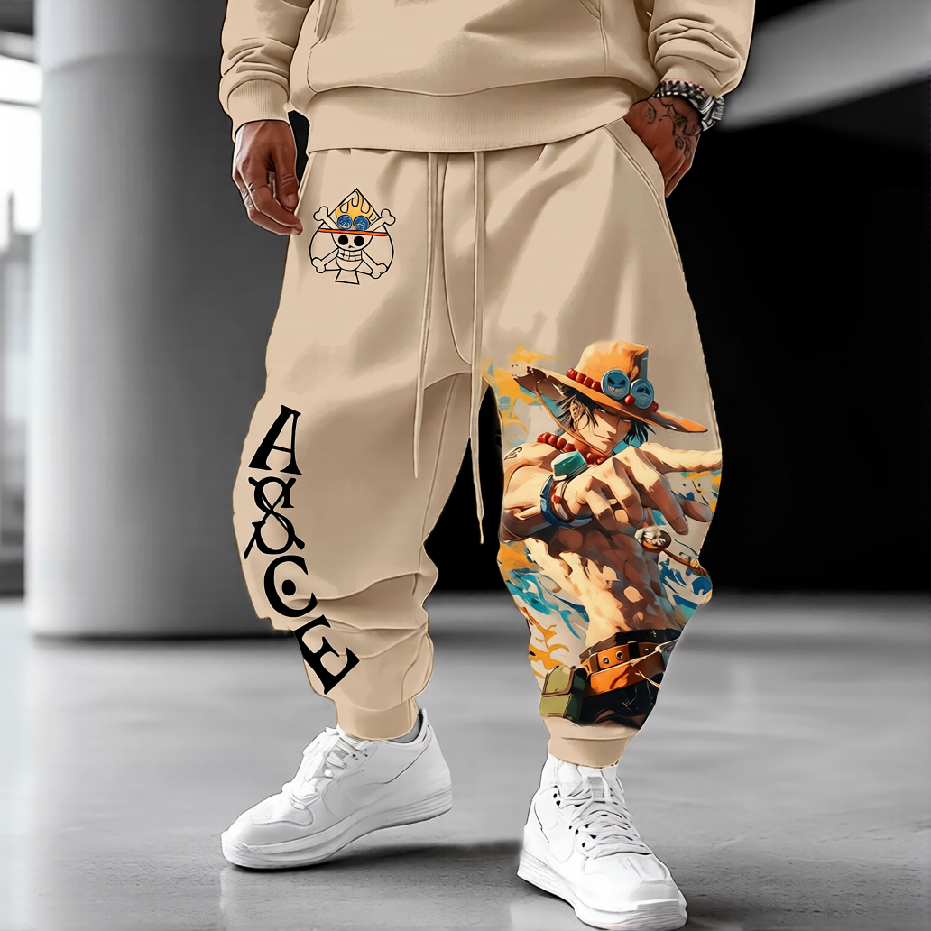 Unisex Anime Inspired Vintage Pants