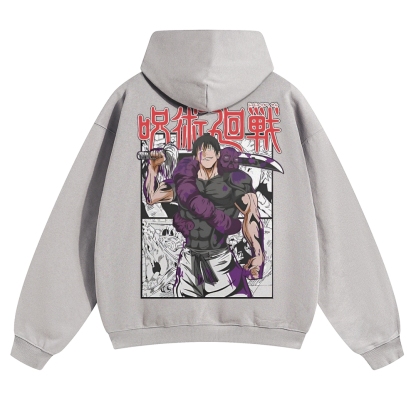 Unisex Casual Anime Print Hoodie-AnimeClothe