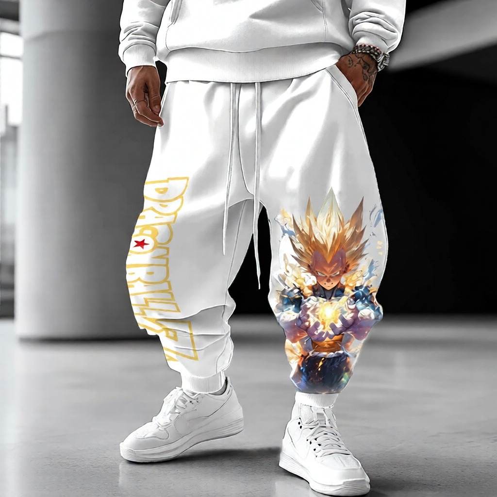 Unisex Casual Anime Streetwear Pants
